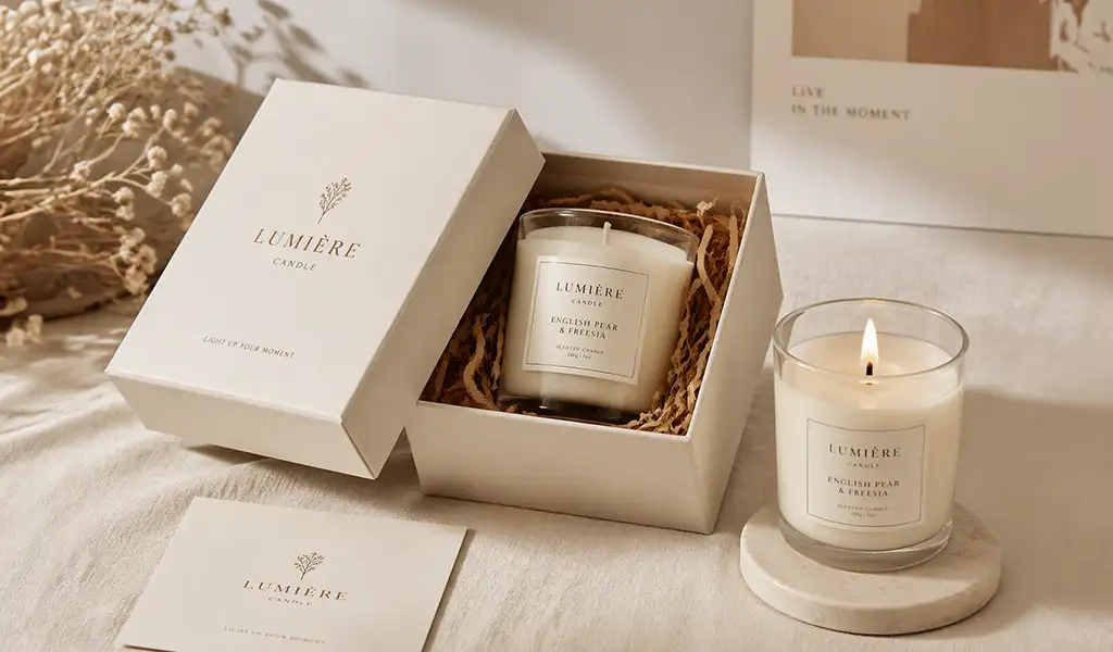 Candle Two Piece Rigid Box