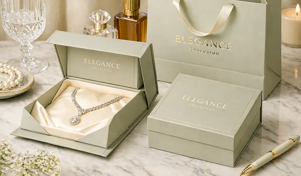 Luxury packaging of Collapsible rigid box