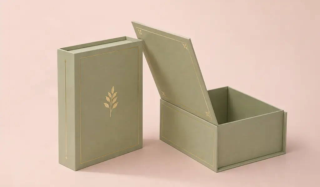 Custom Book Style Rigid Box