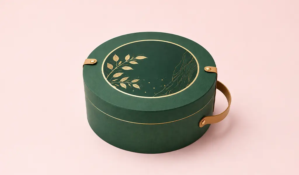 Custom Round Rigid Box