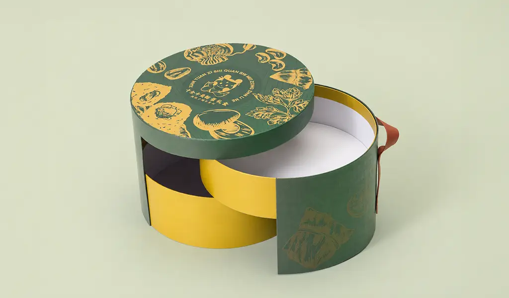 Custom Round Rigid Box