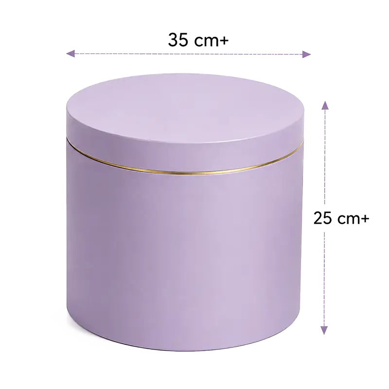 Extra Large Round Rigid Box