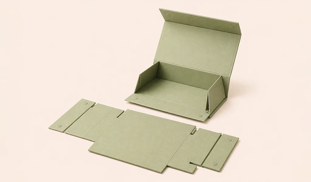 Foldable Magnetic Rigid Box