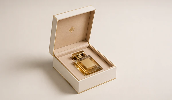 Hinged Lid Perfume Box