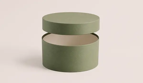 Lid and Base Round Rigid Box