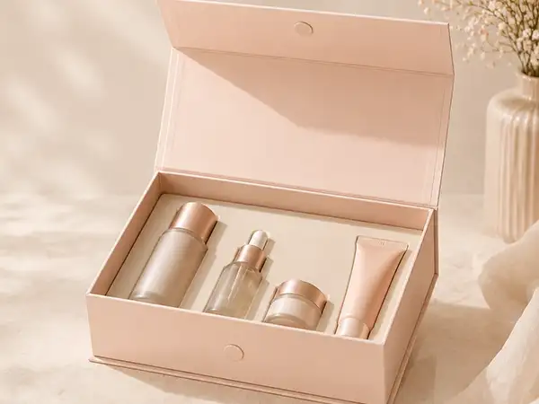 Magnetic Closure for Cosmetic Rigid Box