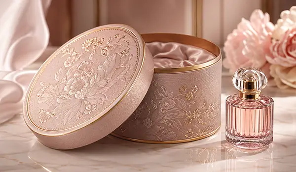 Perfume round rigid box