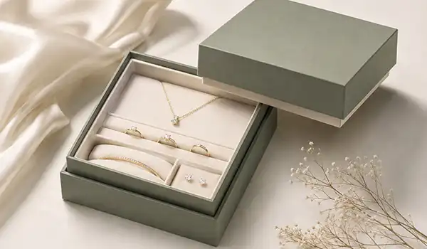 Shoulder Neck Rigid Box for Jewelry