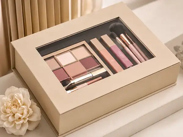 Window Design for Cosmetic Rigid Box