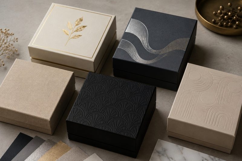 5 Common Finishings of Rigid Box