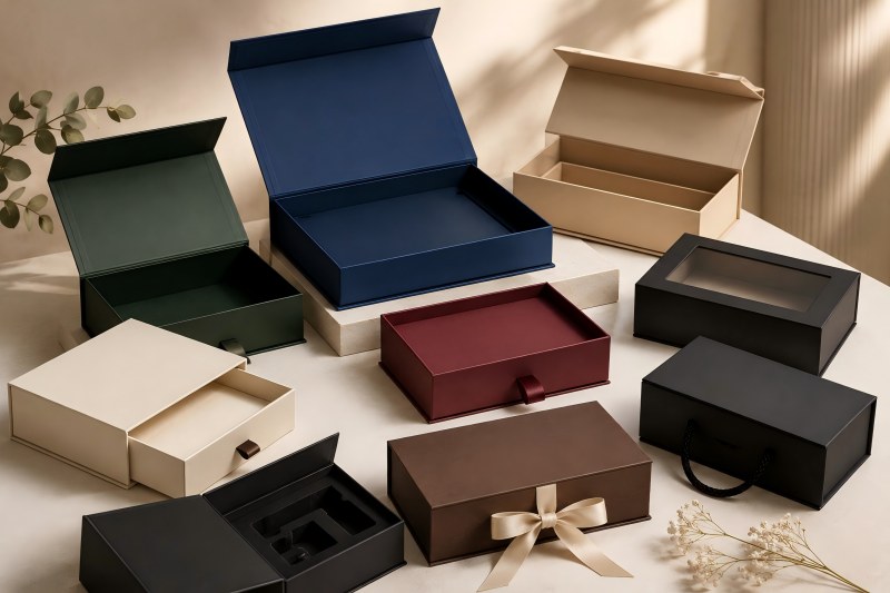7 Common Types of Collapsible Rigid Boxes