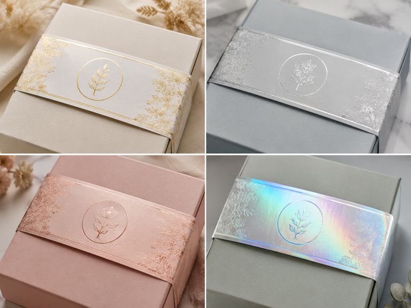 Foil-Stamped Belly Bands