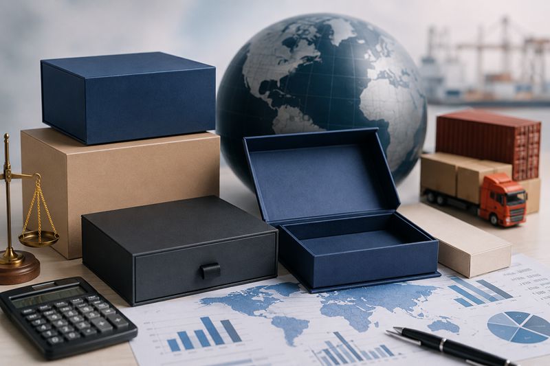 How Global Trade Policy Changes Impact Rigid Box Maker Pricing