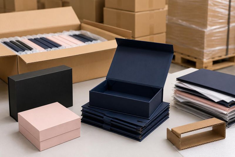 How to Pack Collapsible Rigid Boxe for Long-Distance Shipping