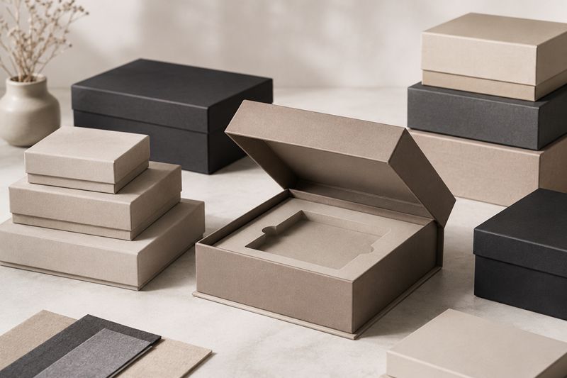 How to Select the Proper Size for a Two Piece Rigid Box