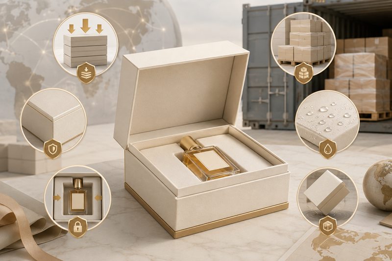 6 Structural Details That Help Rigid Boxes Survive International Shipping