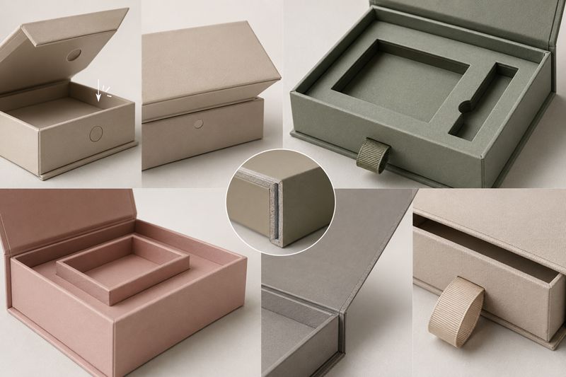 Choose the Right Hinged Lid Rigid Box Type