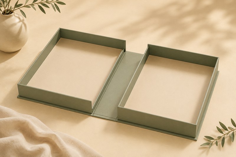 Clamshell Book Style Box