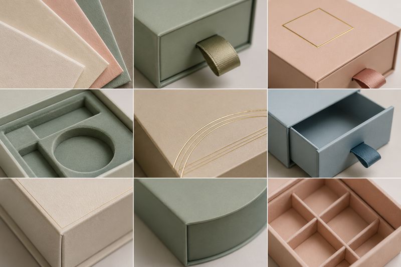 Custom Drawer Rigid Box Ideas by Shape