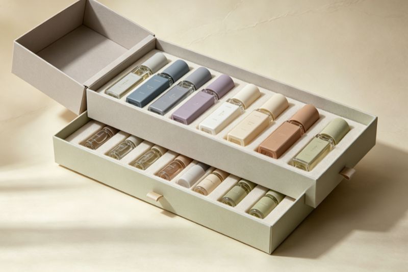 Custom Packaging Solution for Mini Perfume Bottles