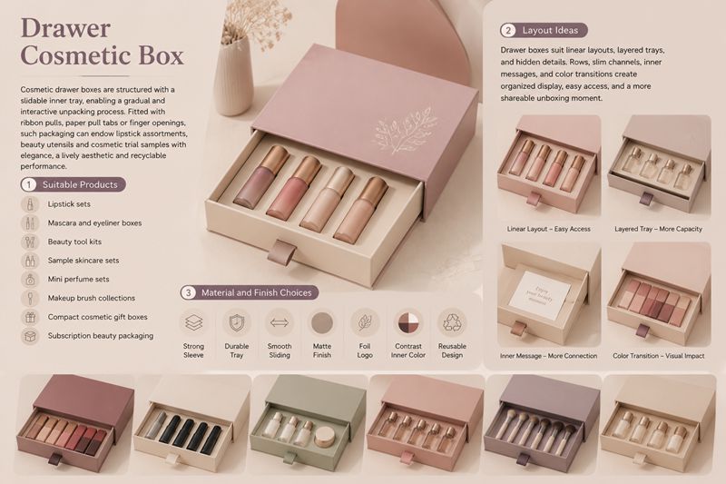 Drawer Cosmetic Box