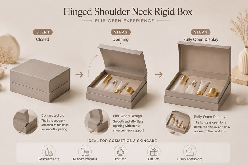 Hinged Shoulder Neck Rigid Box