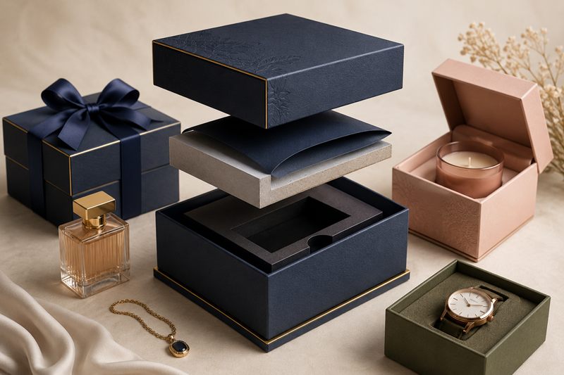 How Is a Two Piece Gift Box Structured