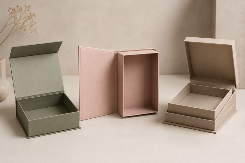 Main Hinged Lid Rigid Box Types