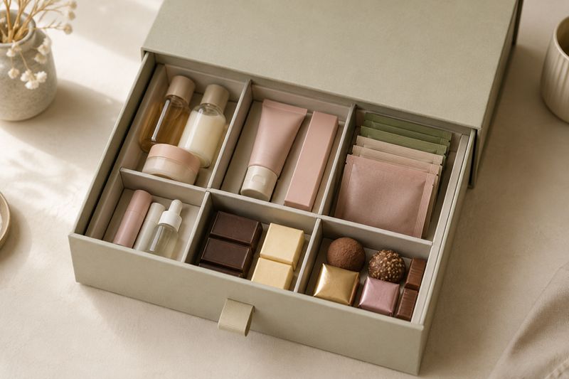 Multi-Compartment Drawer Rigid Box