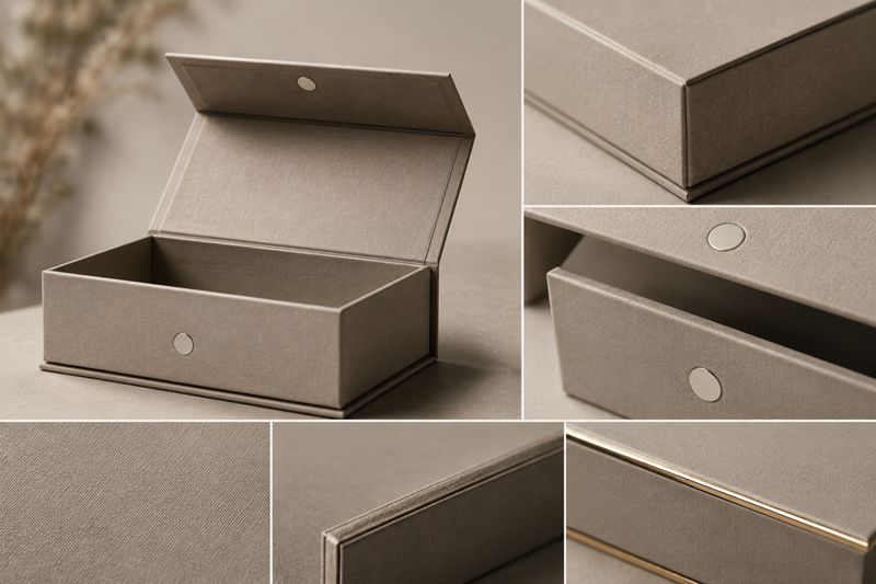 Non-Foldable Magnetic Rigid Boxes