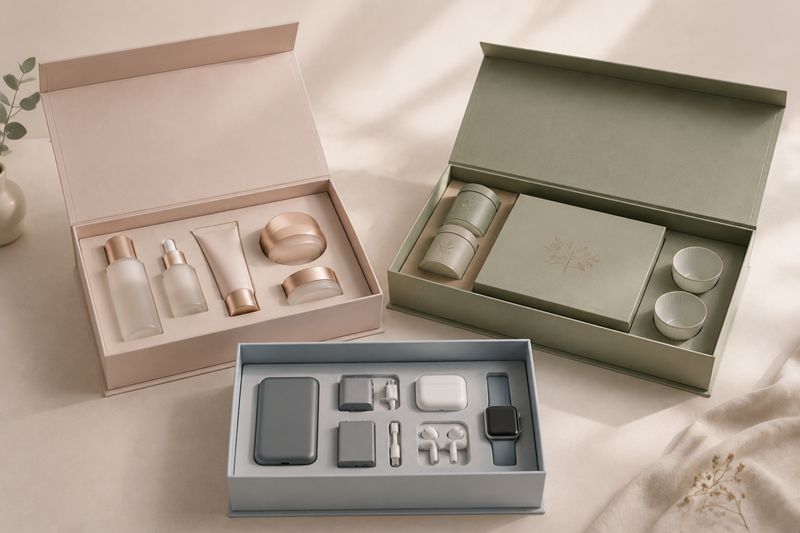 Non-Glued Lid Magnetic Rigid Box
