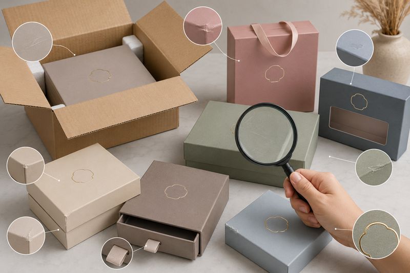 Outer Carton, Packing Condition, and Box Surface