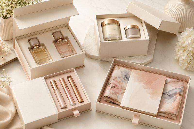 Rigid Box Packaging by Product Shape
