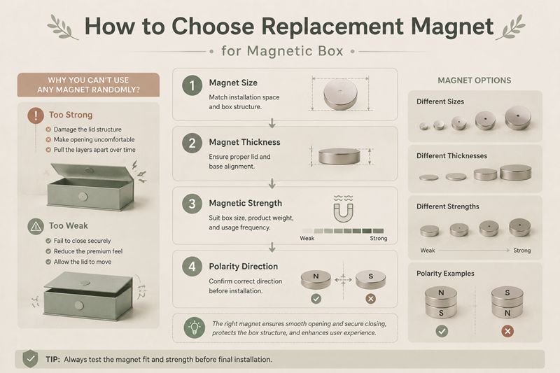 Select the Correct Replacement Magnet