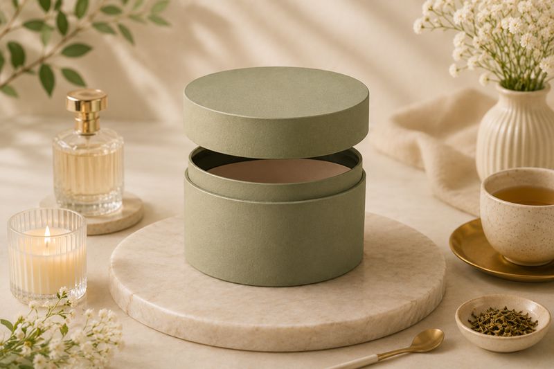 Shoulder Neck Round Rigid Box