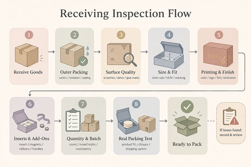 Simple Receiving Inspection Checklist