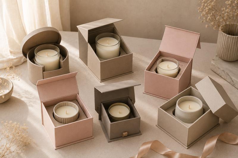 Single Candle Jar Boxes