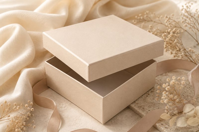 Square Two Piece Rigid Box