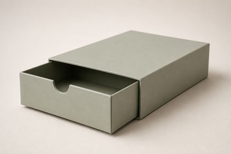 Thumb Notch Drawer Box