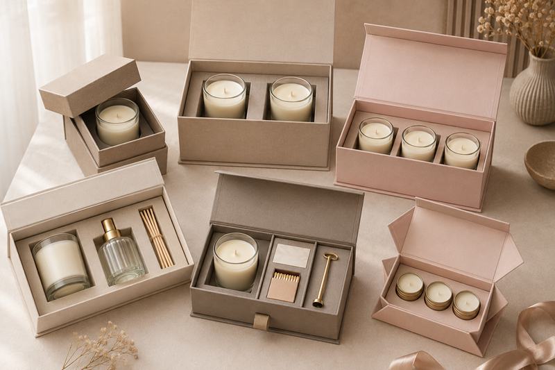What Types of Candles Can You Customize Boxes For