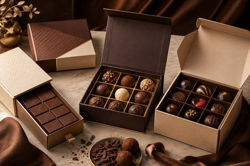 What Types of Chocolate Can You Customize Packaging For