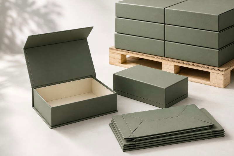 Why Collapsible Rigid Boxes Save Space