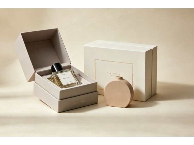Custom Packaging Solution for Single Perfume Bottles