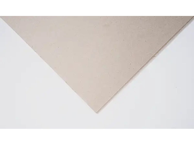 Grey board material for rigid box structural samples